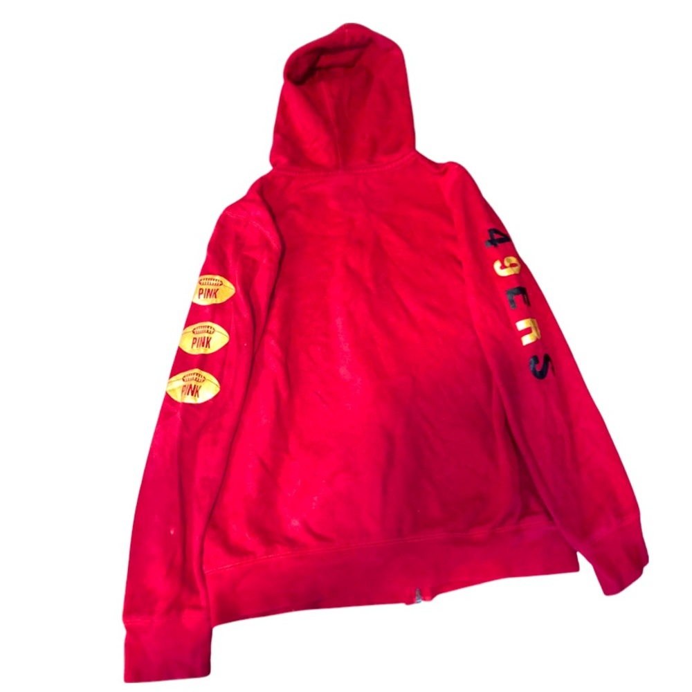 RED 49ers Pink Sweater